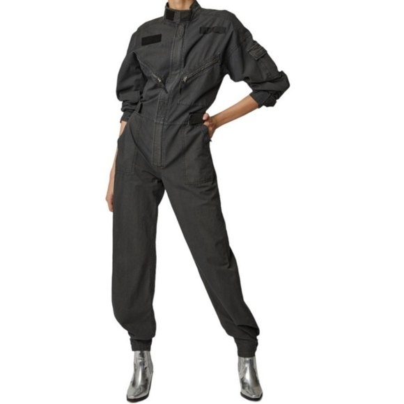 Re/Done Pants - Redone utility jumpsuit